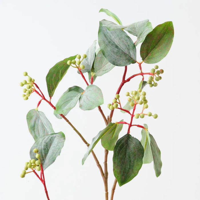 Virginia Creeper Leaf Spray 78cm Grey Green - Pack of 6