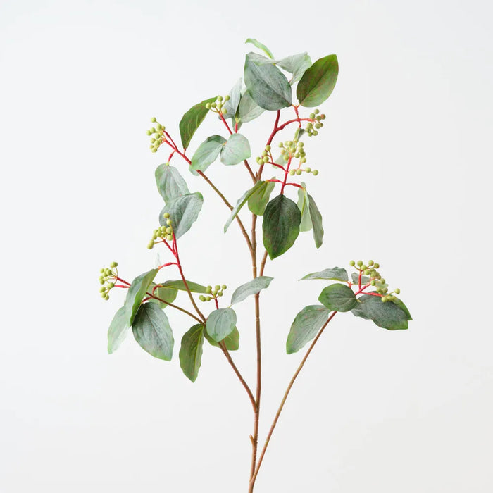 Virginia Creeper Leaf Spray 78cm Grey Green - Pack of 6