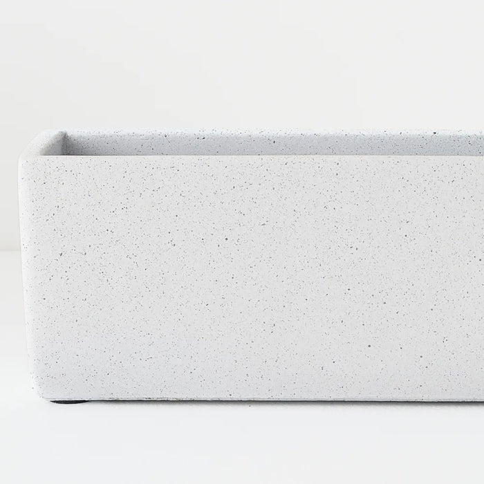 Voss Trough White, 9cm H