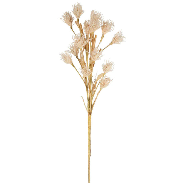 Wheat Flower Stem 75cm White Pack of 12