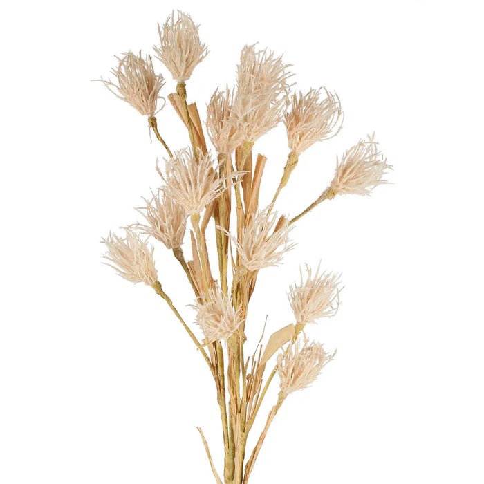 Wheat Flower Stem 75cm White Pack of 12