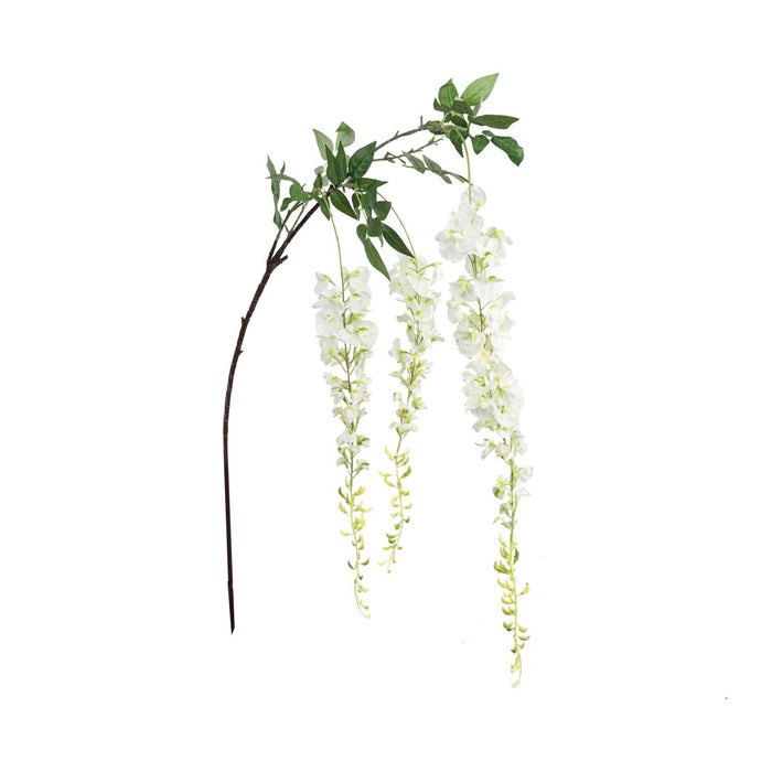 Wisteria Spray Cream White 170cm Pack of 6