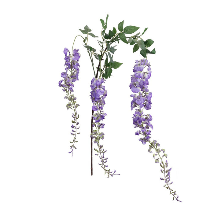 Wisteria Spray Purple 170cm Pack of 6