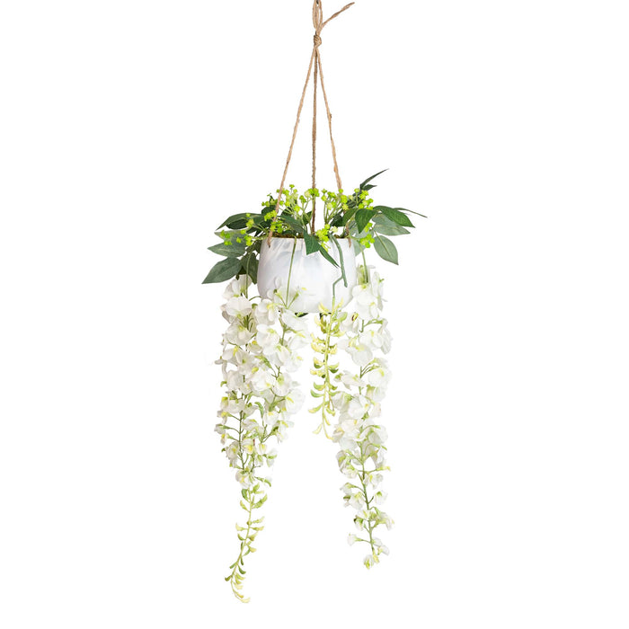 Wisteria in Hanging Planter 95cm