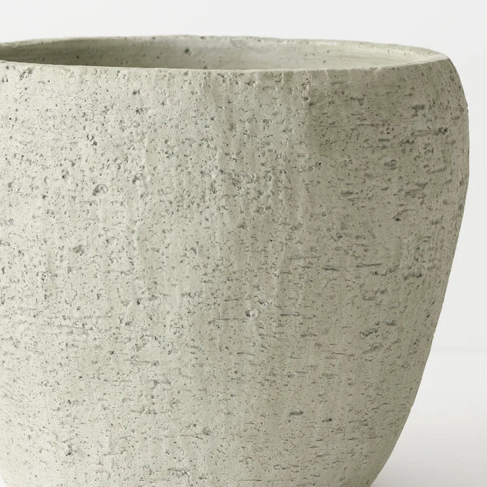 Wren Pot Lichen Grey Green, 21cm