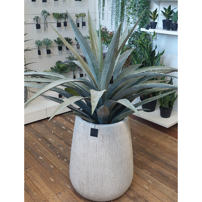 Elias Pot Ivory White 70cm