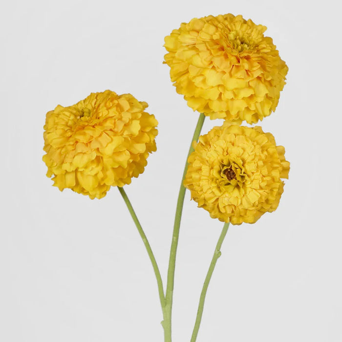 Marigold Yellow Spray 63cm - Pack of 8