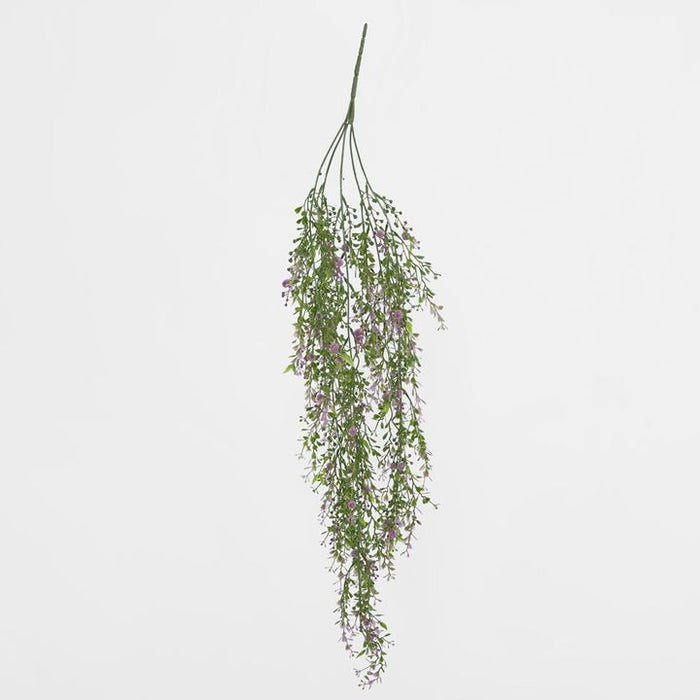 Boxwood Hanging Vine with Purple Berries Green 85cm – Pack of 12