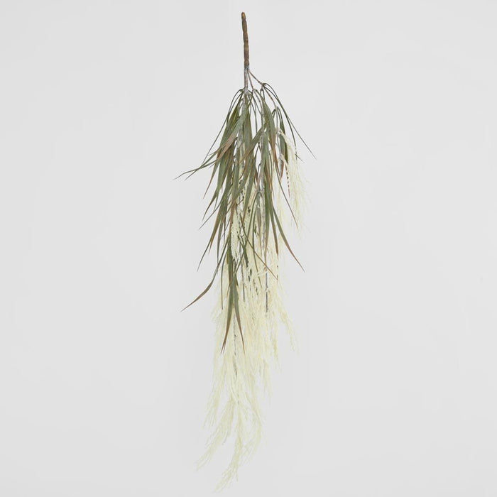 Hanging Wheat Bush Ivory White 83cm – Pack Of 12