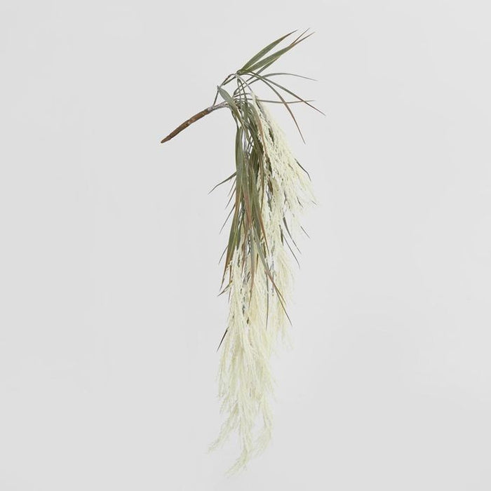 Hanging Wheat Bush Ivory White 83cm – Pack Of 12