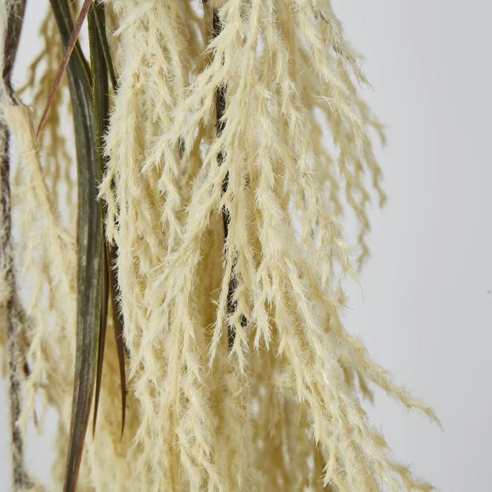 Hanging Wheat Bush Ivory White 83cm – Pack Of 12