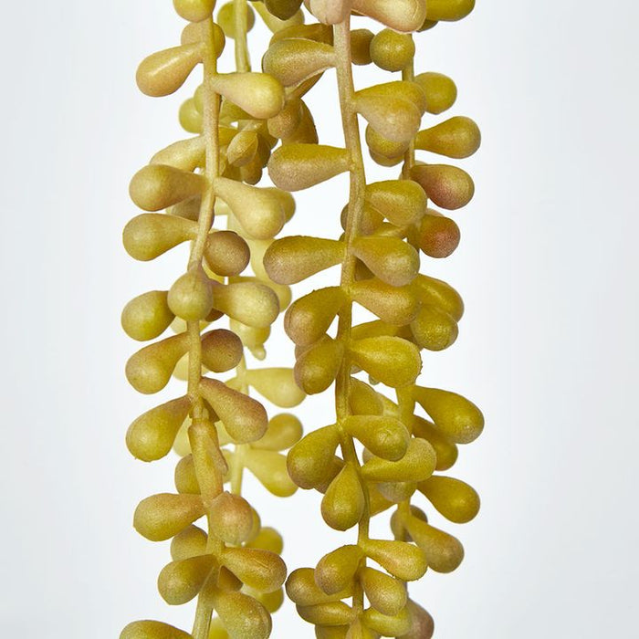 Light Green Yellow Pearl Necklace Vine 73cm – Pack of 12