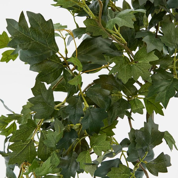 Hanging Green Grape Ivy Leaves 35cm - Pack of 6
