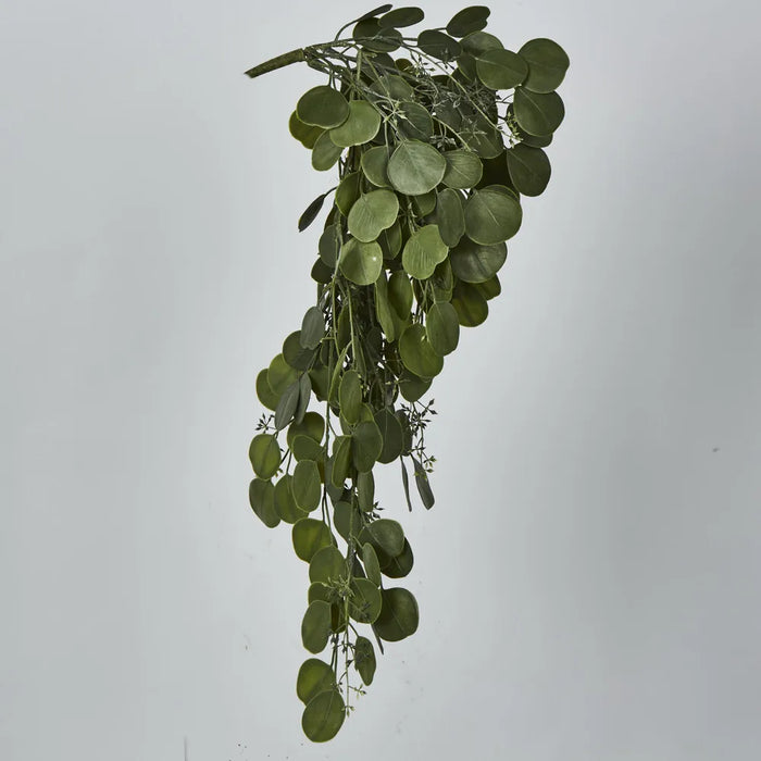 Hanging Green Eucalyptus Leaf Bush Green 71cm – Pack Of 6