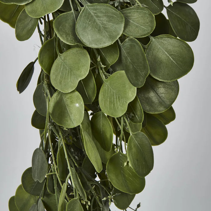 Hanging Green Eucalyptus Leaf Bush Green 71cm – Pack Of 6