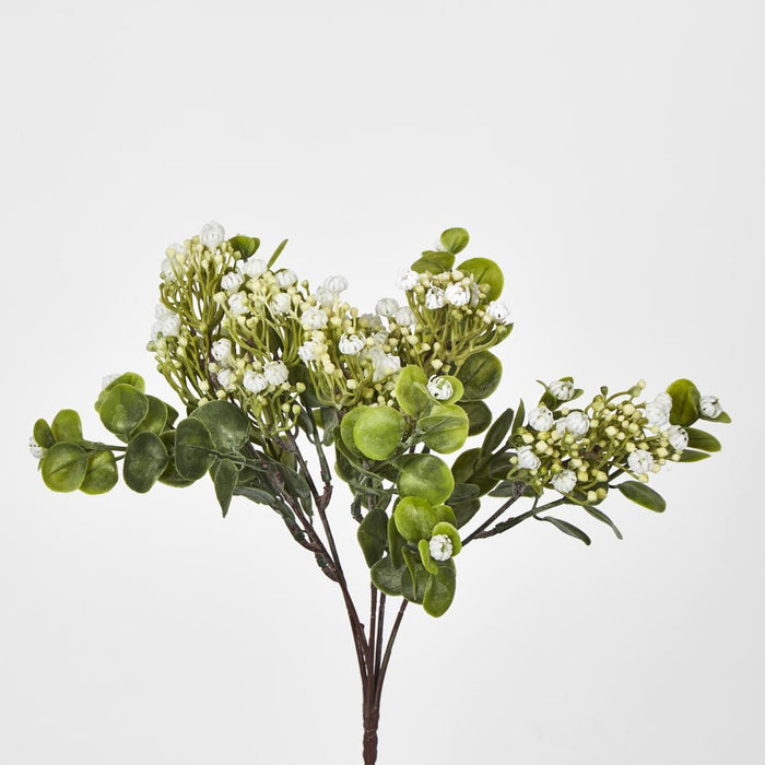 Flowering Bush White 25cm - Pack of 12