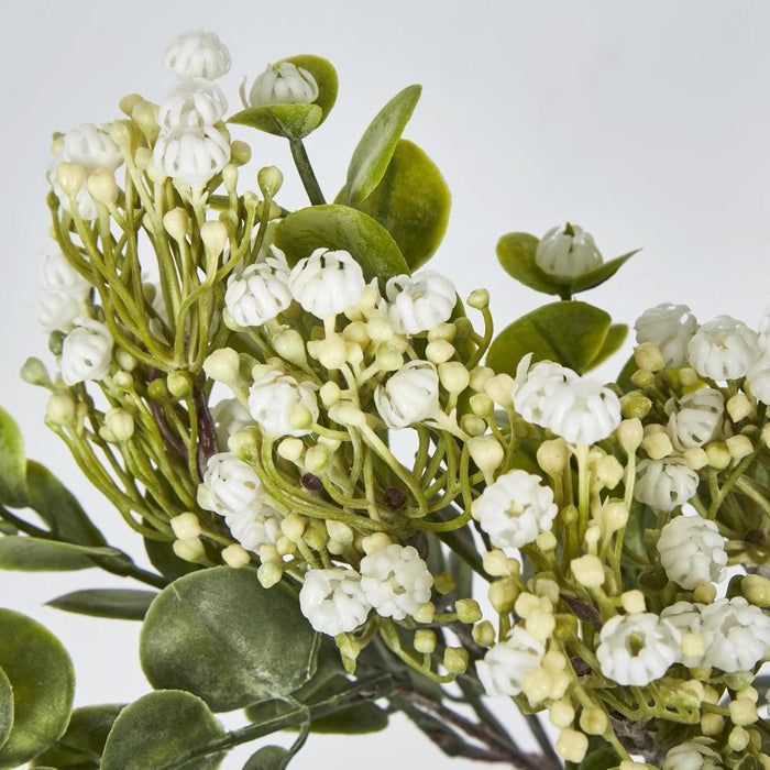 Flowering Bush White 25cm - Pack of 12