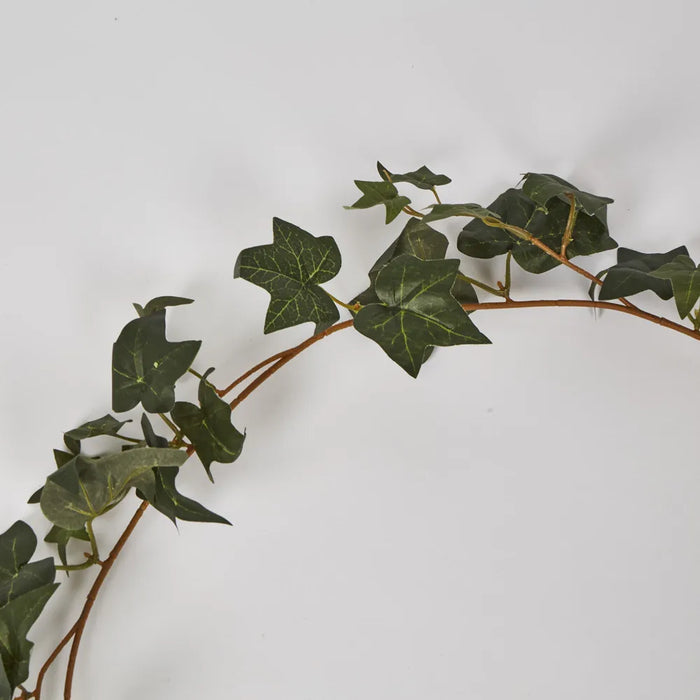 Green Ivy Garland with Leaves Green 180cm - Pack of 12