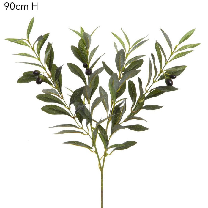 Olive Spray 90cm Green Set of 6