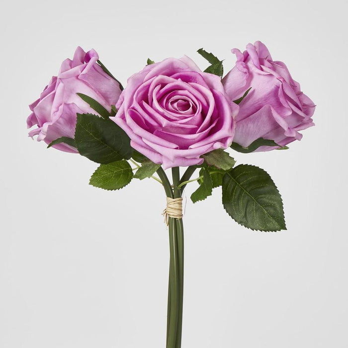 Willow Rose Bunch 29cm Mauve Purple - Pack of 12