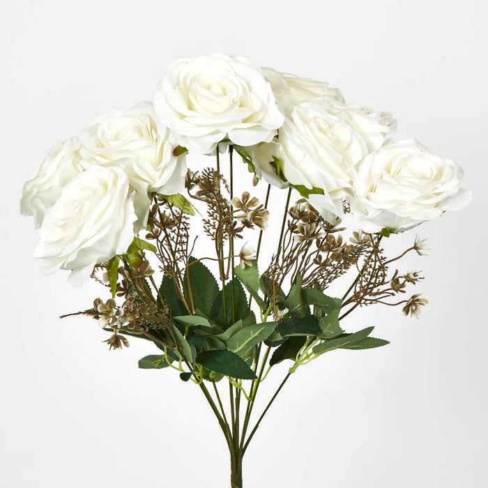 White Rose Bouquet – Pack of 32