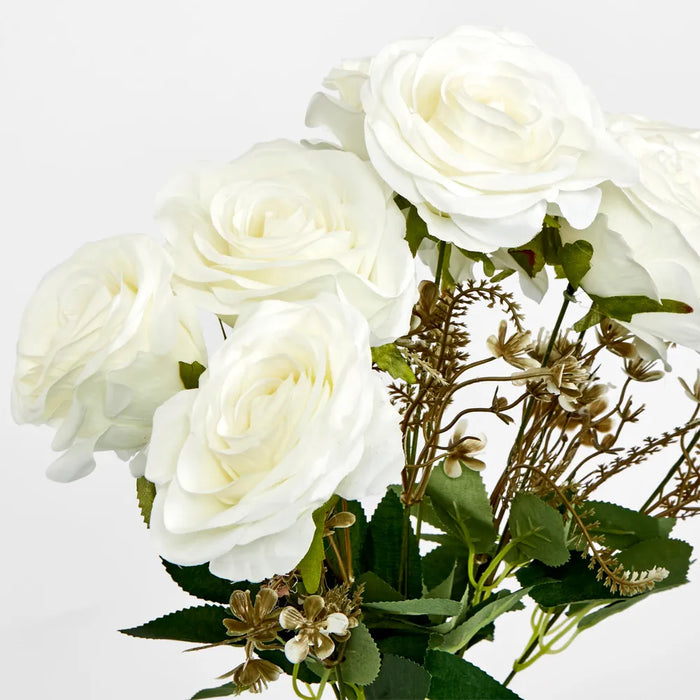 White Rose Bouquet – Pack of 32