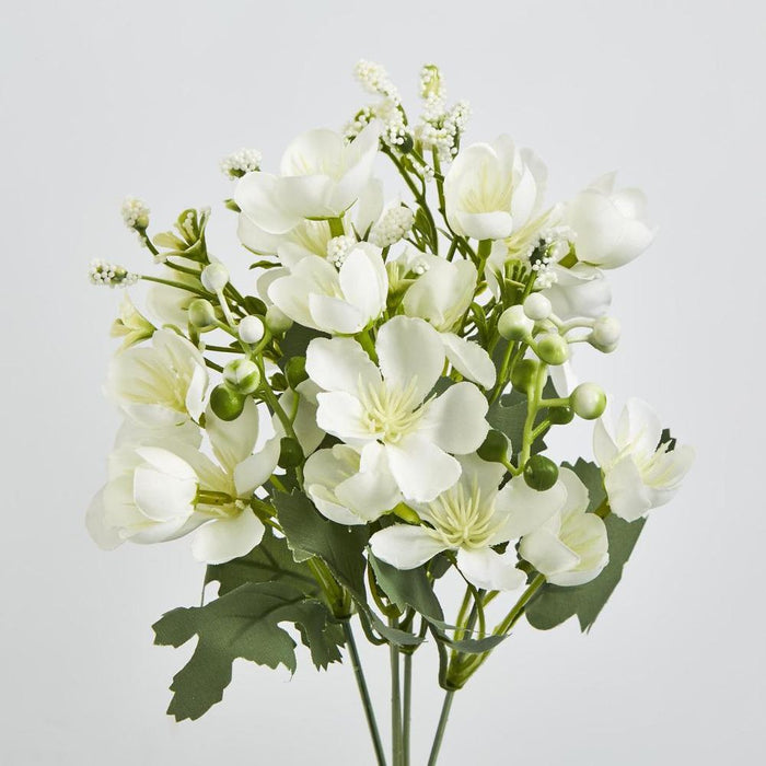Blossom Spray White 35cm - Pack of 12