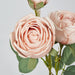 Real Touch Rose Spray Light Pink 62cm - Pack of 12