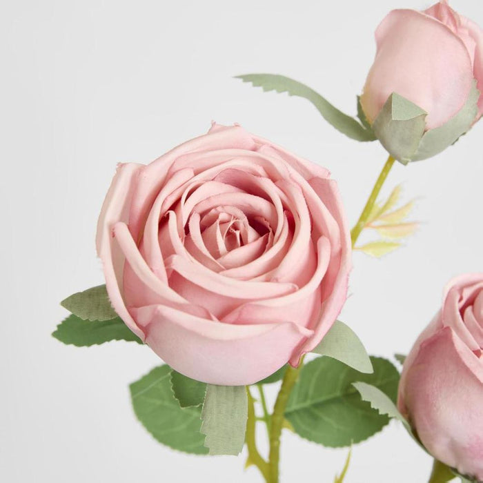 Real Touch Rose Spray Pink 62cm - Pack of 12