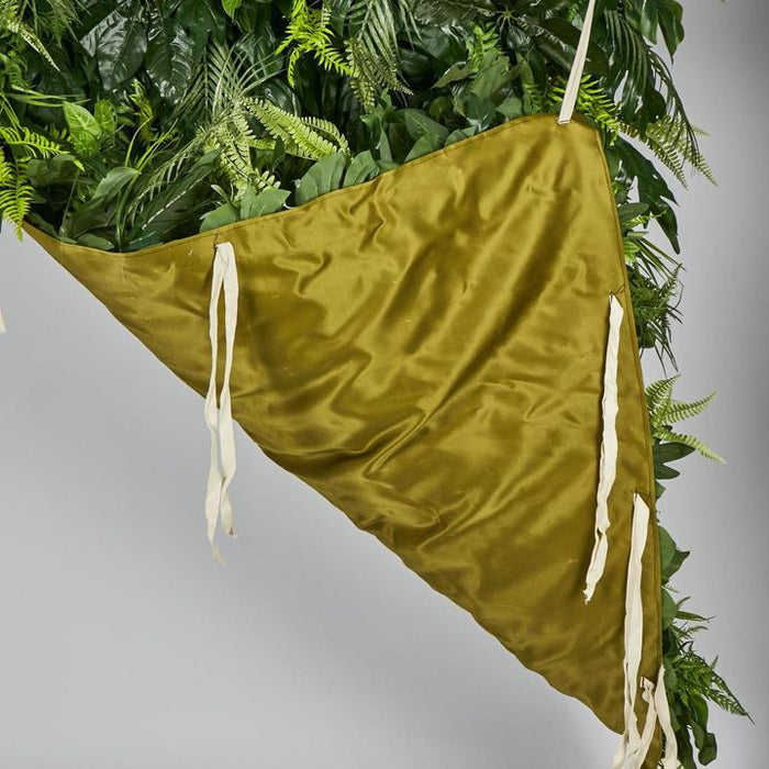 Tropical Green Leaf Greenery Wall 240cm