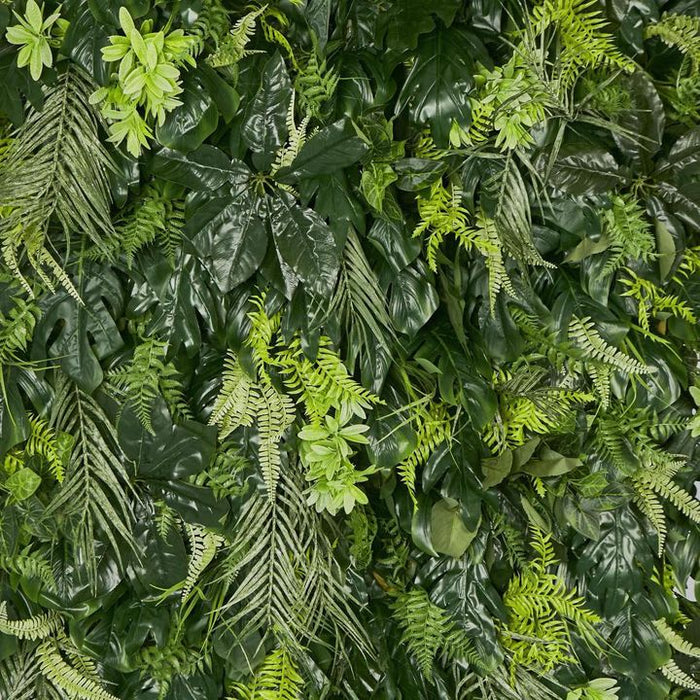 Tropical Green Leaf Greenery Wall 240cm
