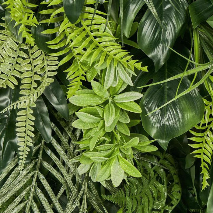 Tropical Green Leaf Greenery Wall 240cm