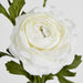 Ranunculus Spray x 3 White 72cm - Pack of 12