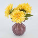 Dahlia 62cm Yellow - Pack of 12