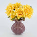 Dahlia 62cm Yellow - Pack of 12