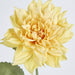 Dahlia 62cm Yellow - Pack of 12