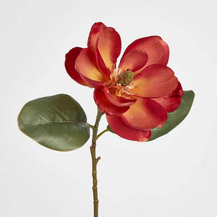 Coral Magnolia on Stem 74cm – Pack of 12