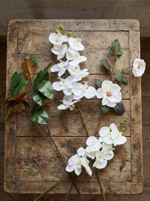 Magnolia Spray 84cm White - Pack of 12