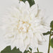Dahlia Spray 70cm White - Pack of 12