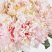 Frilly Peony Bouquet Light Pink 27cm - Pack of 12