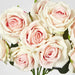 Lisa Rose Bunch 40cm Light Bean Paste Pink - Pack of 12