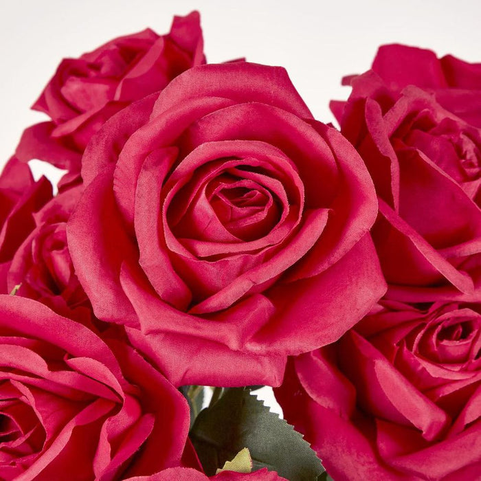 Lisa Rose Bunch 40cm Red - Pack of 12