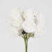 Lisa Rose Bunch 40cm White - Pack of 12