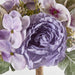 Ranunculus Hydrangea Bouquet Purple 29cm - Pack of 12