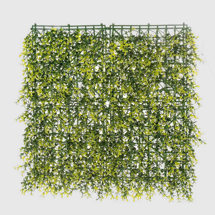 Mat Greenery UV Resistant 50cm x 50cm Green and Yellow Pack of 12