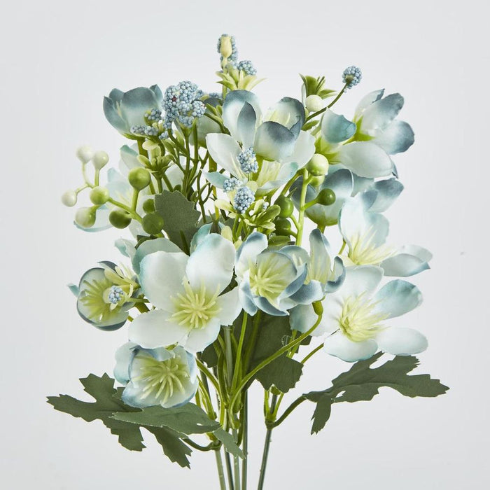 Blossom Spray Blue 35cm - Pack of 12