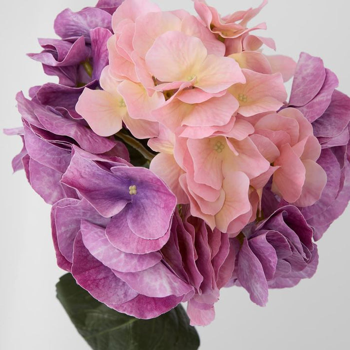 Real Touch Hydrangea Pink Pink 64cm Pack of 12
