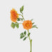 Sunflower Spray With 3 Flowers Orange 65cm - Pack of 12