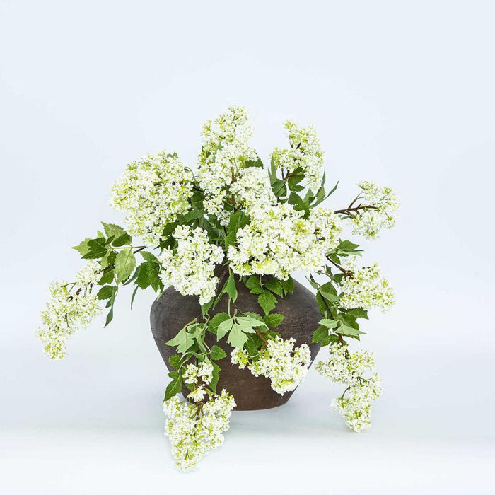 Snow Fruit Stem White 90cm - Pack of 12
