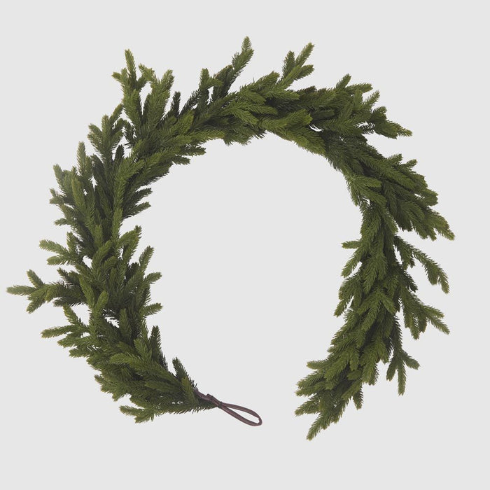 Pine Needle Garland Green 180cm Pack of 2